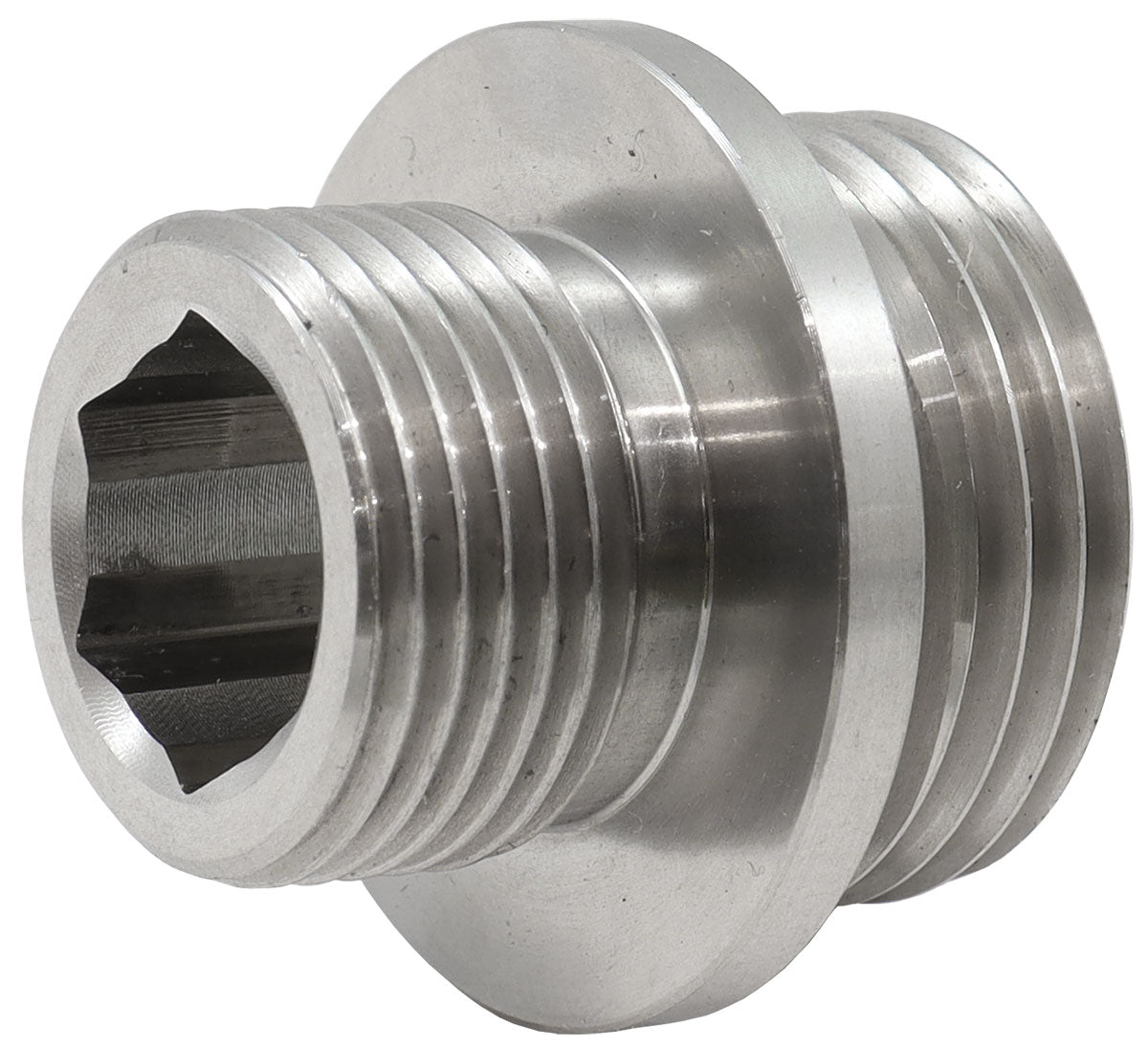 Aeroflow Big Block Chev Oil Filter Adapter  Stud Thread 1-12" to 13/16-16"