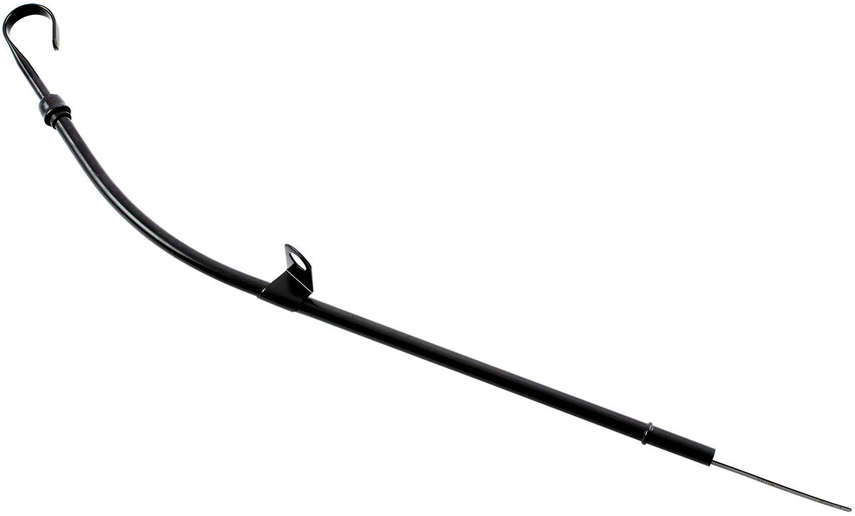 Holden V8 Front Sump Engine Dipstick - Black Plated Steel   Suit 253-308 VB-VT Holden Commodore