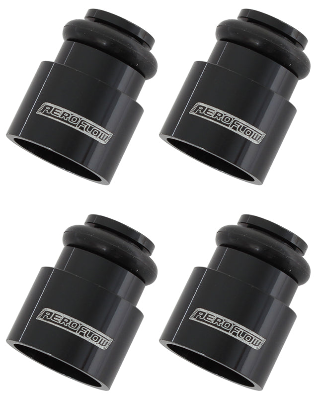 Fuel Injector Adapter   Suit 14mm Fuel Rail With 14mm Injector, 12mm High (4 Pack)