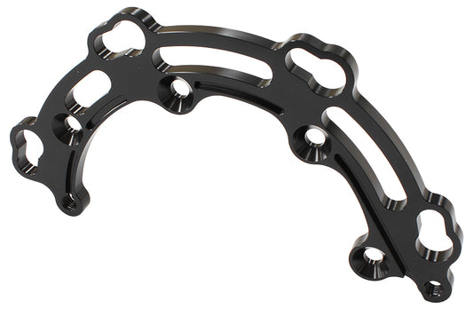 Supercharger Remote Starter Plate - Black   Suits Roots Style Supercharger, Use With AF64-2905BLK Blower Belt