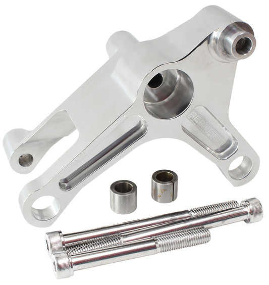 LS Series Billet Alternator Bracket - Polished   Suits LS Series Engines Passenger Side (STD Position)