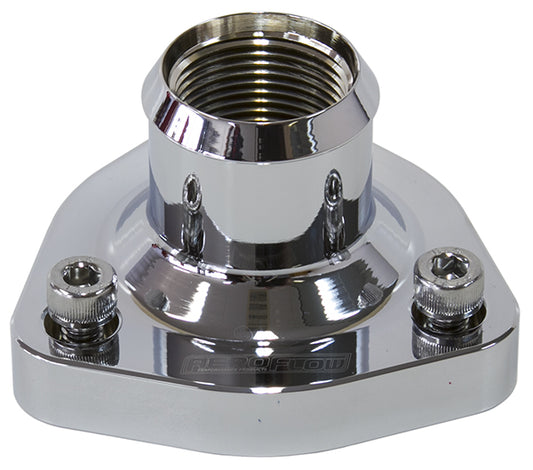 Billet Thermostat Housing - Chrome   Suits Nissan/Holden RB Engines