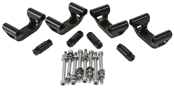 Billet LS1/LS6 Coil Relocation Kit - Black Finish