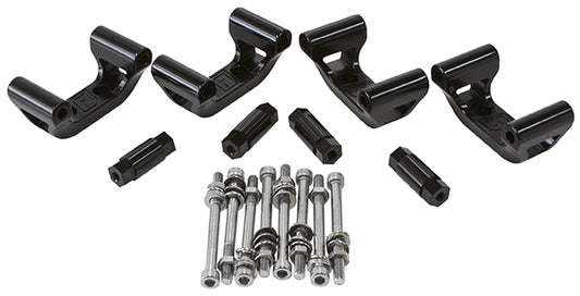 Billet LS1/LS6 Coil Relocation Kit - Black Finish