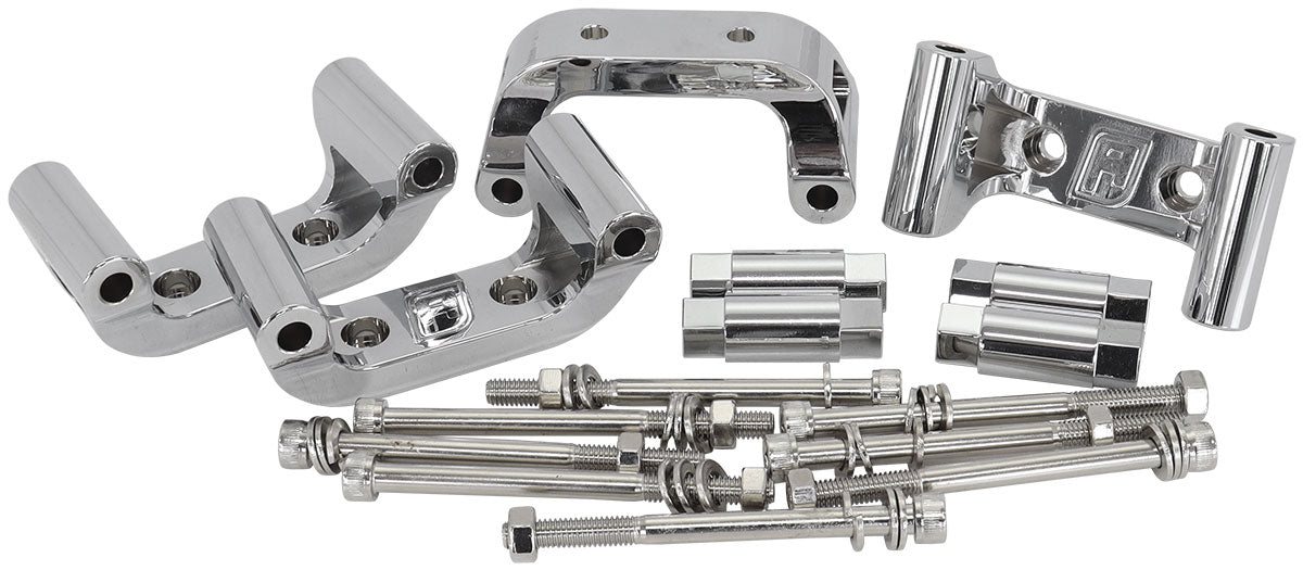 Billet LS2/LS3/LS7 Coil Relocation Kit   Chrome Finish. This Kit Mounts 8 Coils.