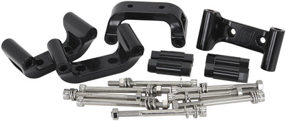 Billet LS2/LS3/LS7 Coil Relocation Kit   Black Finish. This Kit Mounts 8 Coils.