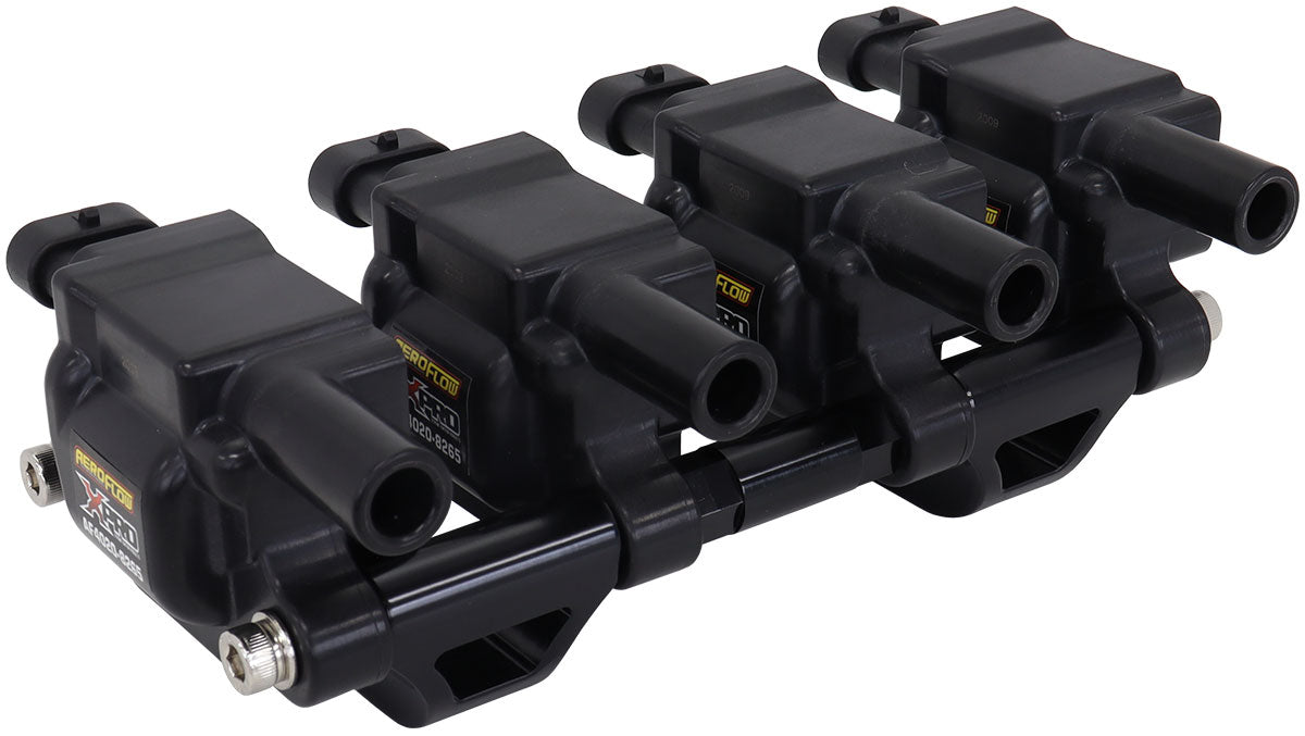 Billet LS2/LS3/LS7 Coil Relocation Kit   Black Finish. This Kit Mounts 8 Coils.
