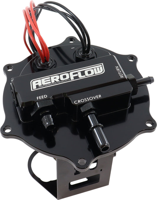 Billet Triple 39mm Fuel Pump Hanger - Polished   Use With AF49-1041 Fuel Pump