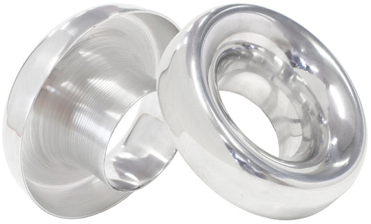 Intake Bellmouth - Polished   4" Mount x 6" O. D, Suit Turbo Or Intake Pipe