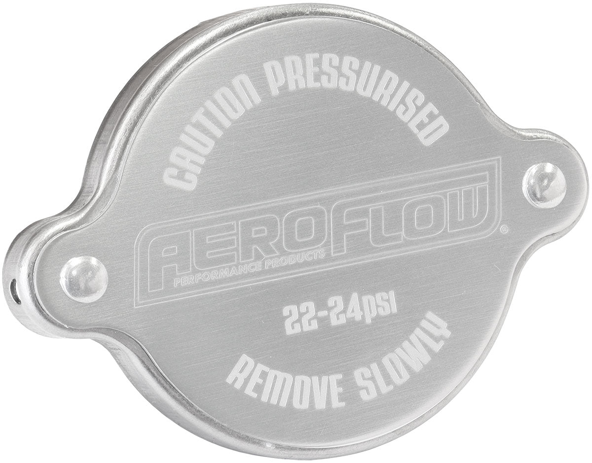 Small Radiator Cap - Silver   Suit 32mm Water Neck, 23 PSI, 1.58 BAR