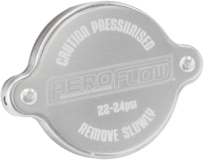 Small Radiator Cap - Silver   Suit 32mm Water Neck, 23 PSI, 1.58 BAR