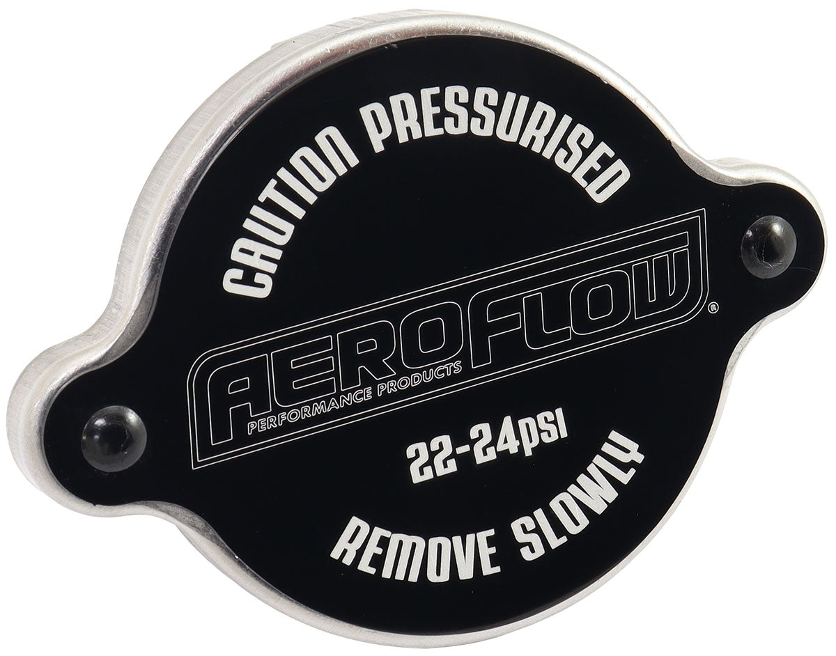 Large Radiator Cap - Black   Suit 42mmWater Neck, 23 PSI, 1.58 BAR