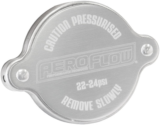 Large Radiator Cap - Silver   Suit 42mm Water Neck, 23 PSI, 1.58 BAR