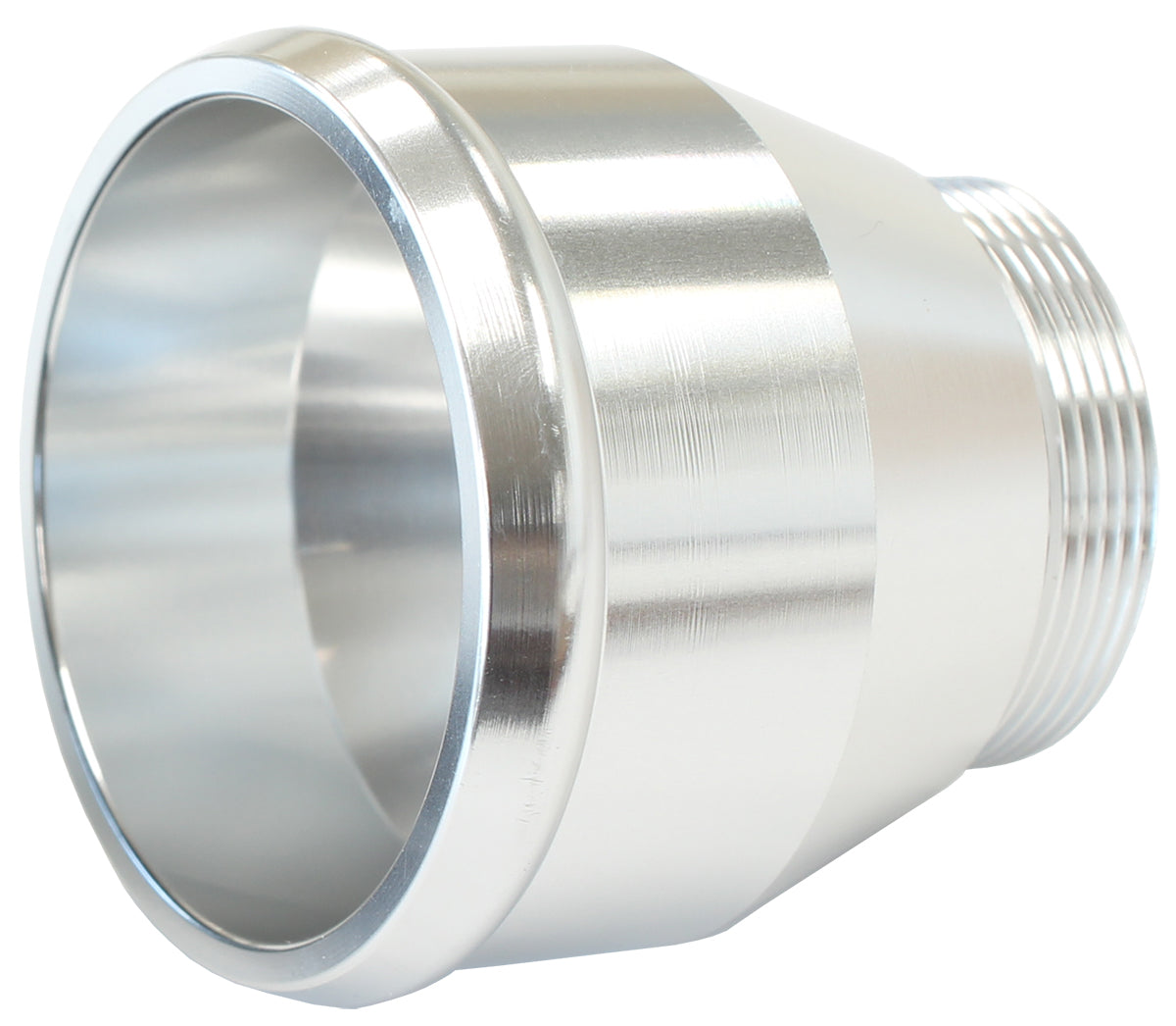 Plumb Back Barb Adapters   Polished Suit 38mm Hose