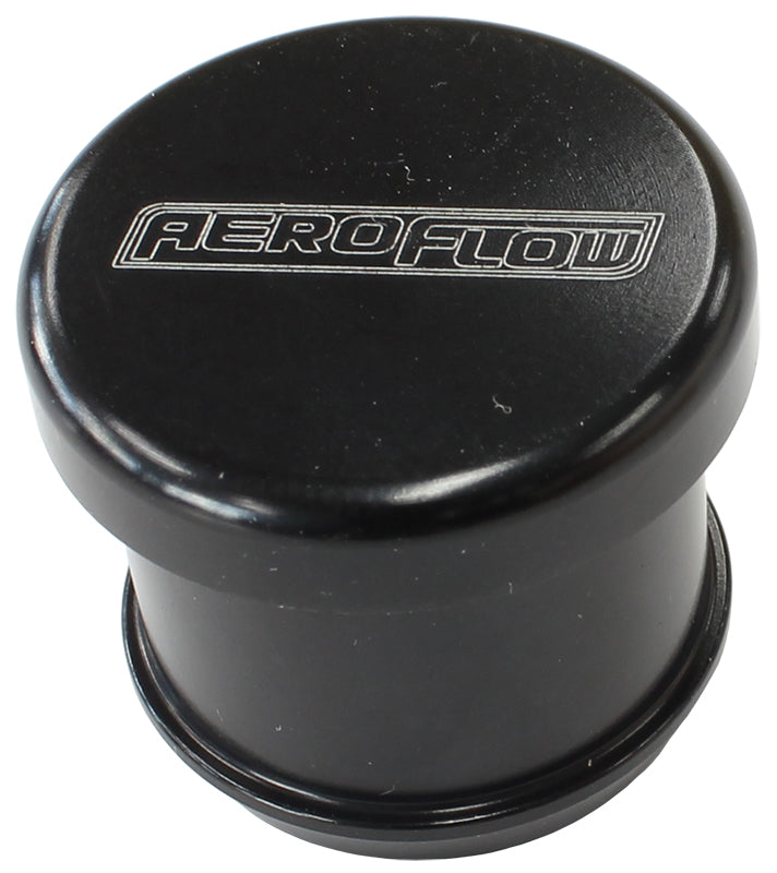 Blow-Off Valve Block-Off Plug - 25mm   Black Finish