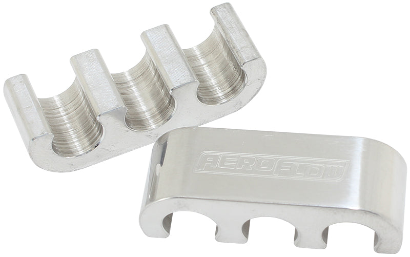 Billet Floating Lead Separators   Suits 3 Wire 8.5mm, Polished Finish