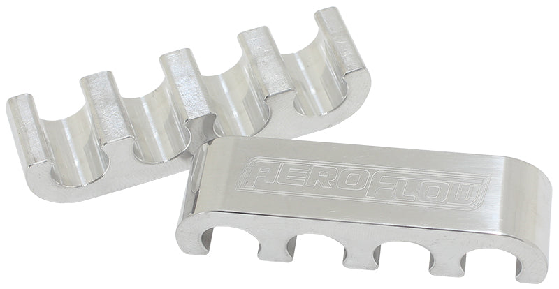 Billet Floating Lead Separators   Suits 4 Wire 8.5mm, Polished Finish