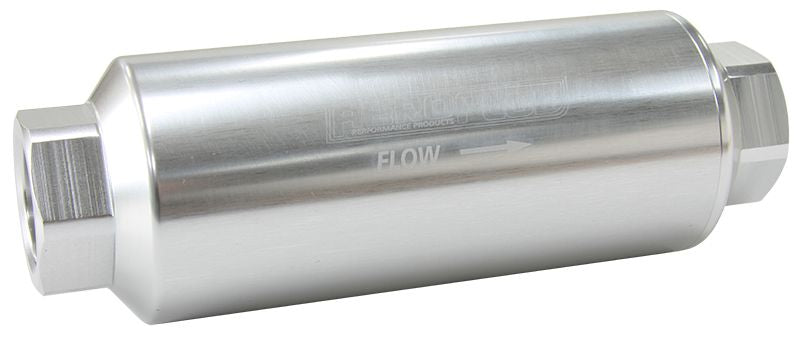 40 Micron Pro Filter with -12 ORB Ports   Silver Finish. 7" x 2.4"