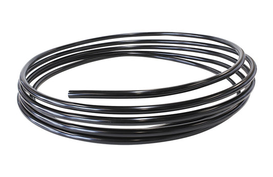 Aluminium Fuel Line 3/8" (9.5mm) 25ft (7.6m) Length Roll   Black Finish