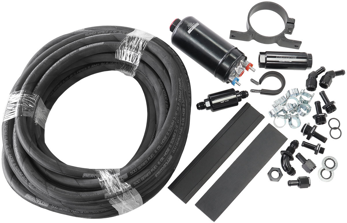 Universal EFI Fuel Delivery Kit   Includes External inline pump, filters, hose and