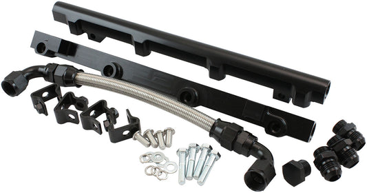 GM LS Fuel Rail Kit for Modular Intake Manifolds   Suitsall Low Rise Modular Intake Manifolds