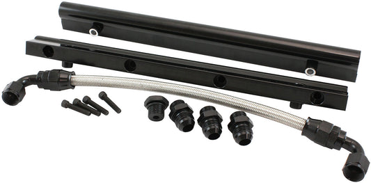 GM LS Fuel Rail Kit for Modular Intake Manifolds   Suitsall Hi Rise Modular Intake Manifolds
