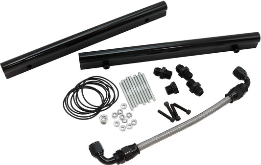 Aeroflow GM LS Fuel Rail Kit for Modular Intake Manifolds   Suits Cathedral Port Hi Rise Modular Intake Manifolds