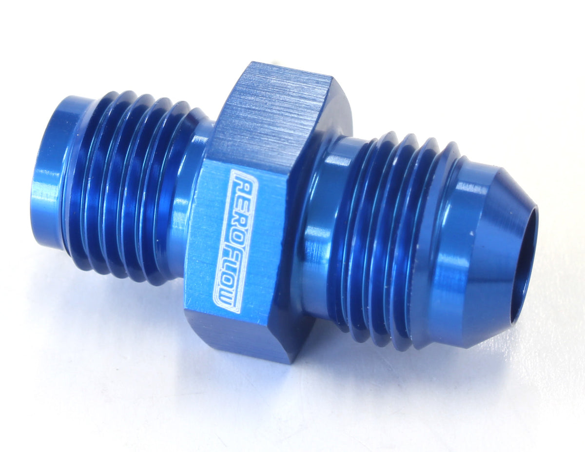 Inverted Seat Adapter 1/2"-20 to -6AN   Blue Finish