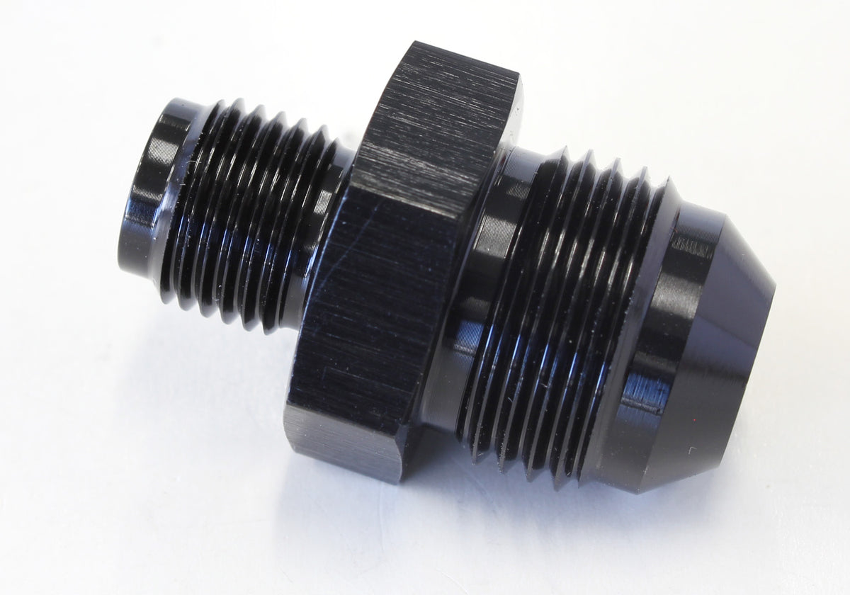 Inverted Seat Adapter 1/2"-20 to -8AN   Black Finish