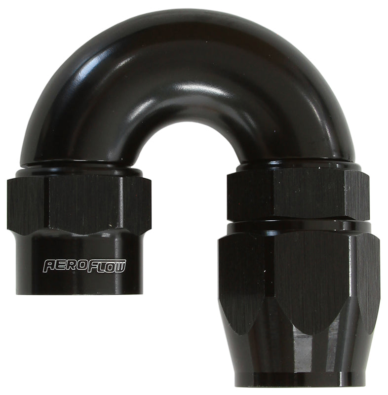 Kryptalon® Series Heavy Duty One Piece Swivel 180° Hose End -12AN   Black Finish. Suits Kryptalon® Series Hose