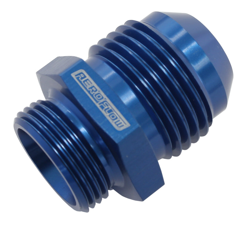 Breather Adapters -10AN   Screw in for Nissan Valve Covers with threaded hole, Blue finish