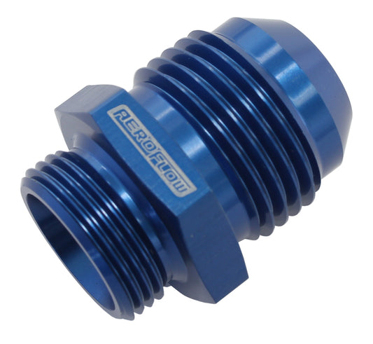Breather Adapters -10AN   Screw in for Nissan Valve Covers with threaded hole, Blue finish