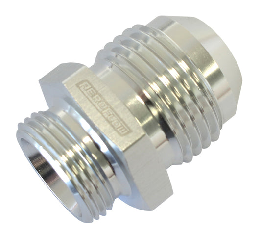 Breather Adapters -10AN   Screw in for Nissan Valve Covers with threaded hole, Silver finish