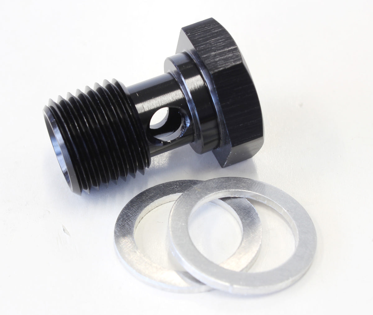 Alloy Banjo Bolt M16 x 1.5    Black Finish