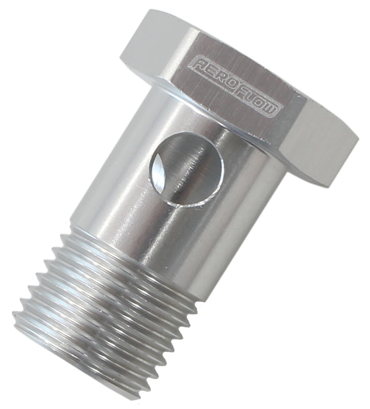 Alloy Banjo Bolt M16 x 1.5  Silver Finish Use With -10AN