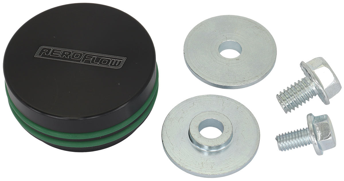 Aeroflow GM TH400 Speedo Sensor Delete Plug   Billet Aluminium Block Off