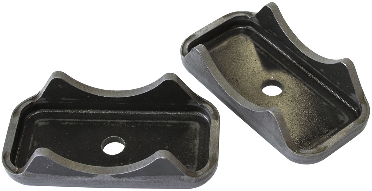 Rear Axle Spring Perch    Fits 3" diameter axle tubes, 2-1/2" wide. 2 per pack