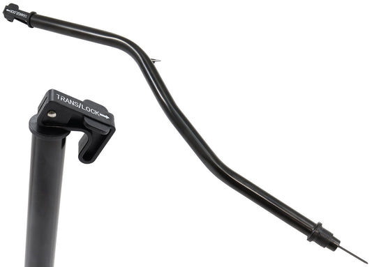 Aeroflow GM 4L60 Locking Transmission Dipstick - Black Finish  Solid Tube Transmission Dipstick