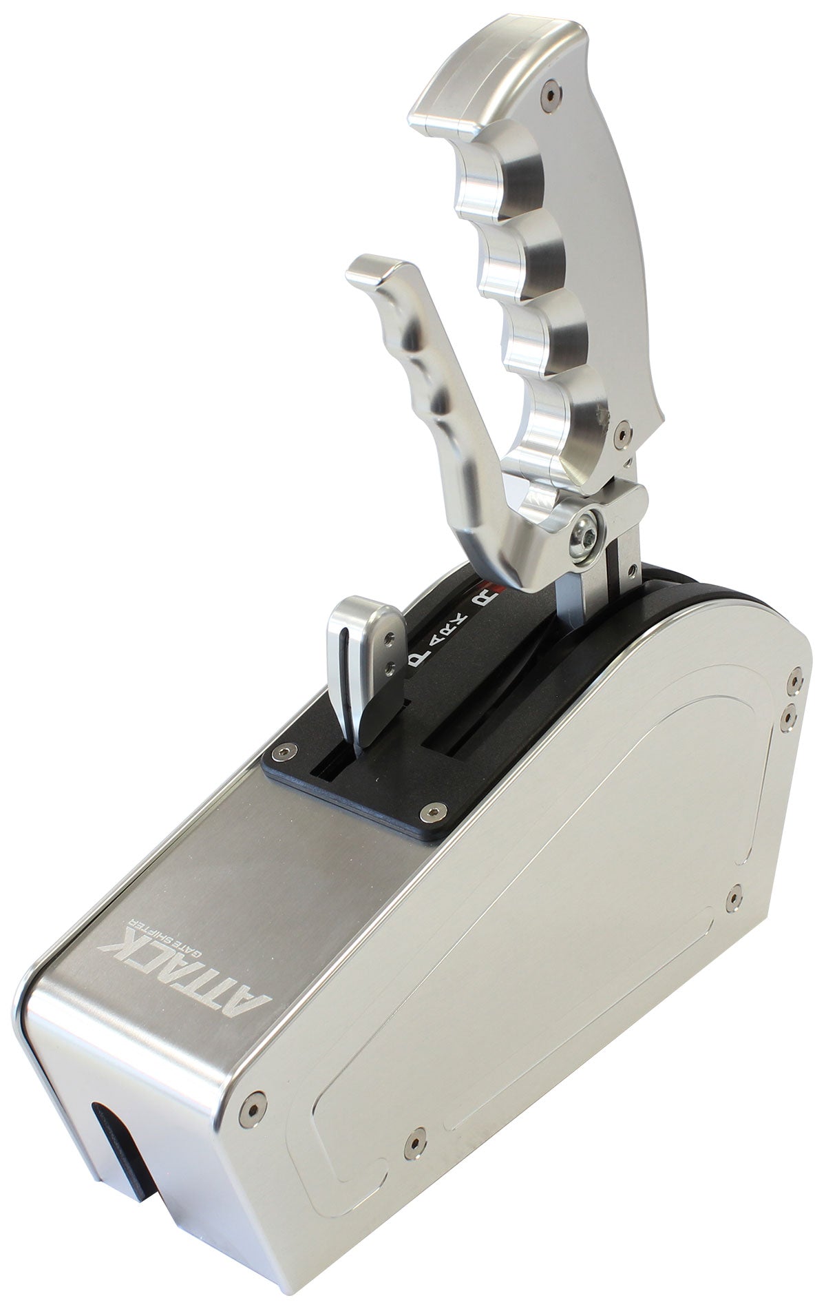 Bang Shift ATTACK 3 Speed Forward Pattern Gate Shifter  Silver Finish