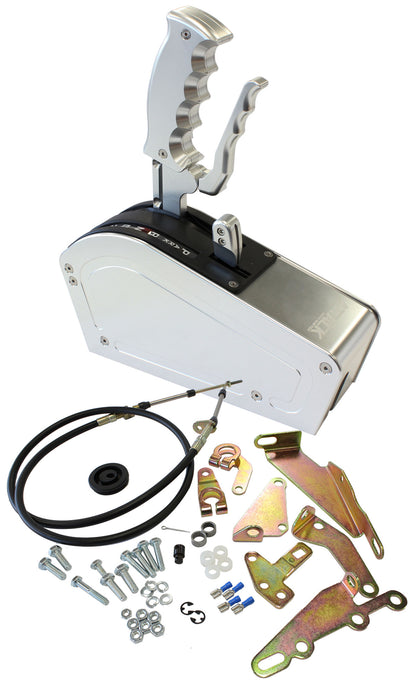 Bang Shift ATTACK 3 Speed Reverse Pattern Gate Shifter  Silver Finish
