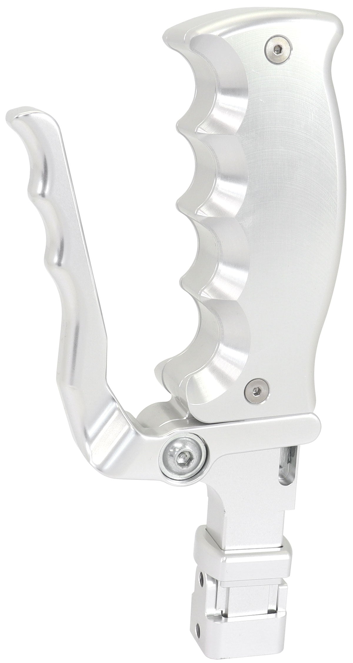 Bang Shift Attack OEM Ford Mustang Shifter Handle - Silver   Billet Factory Replacement Shifter Handle