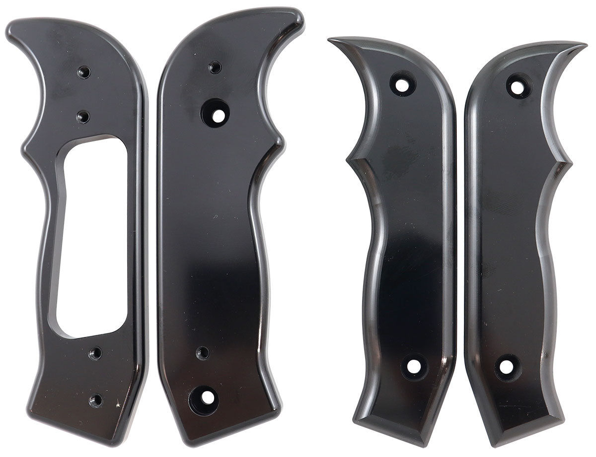 Aeroflow Magnum Grip Side Plate Kit  Black Finish