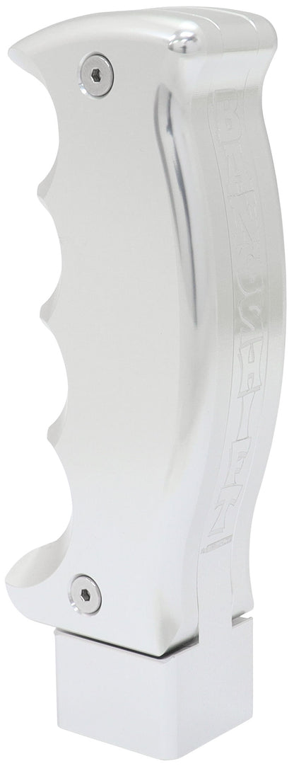Bang Shift Billet Pistol Manual Gear Knob - Silver  With Universal Thread Inserts