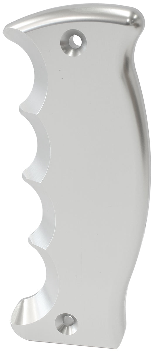 Bare Pistol Grip Passenger Side Plate  Silver Finish