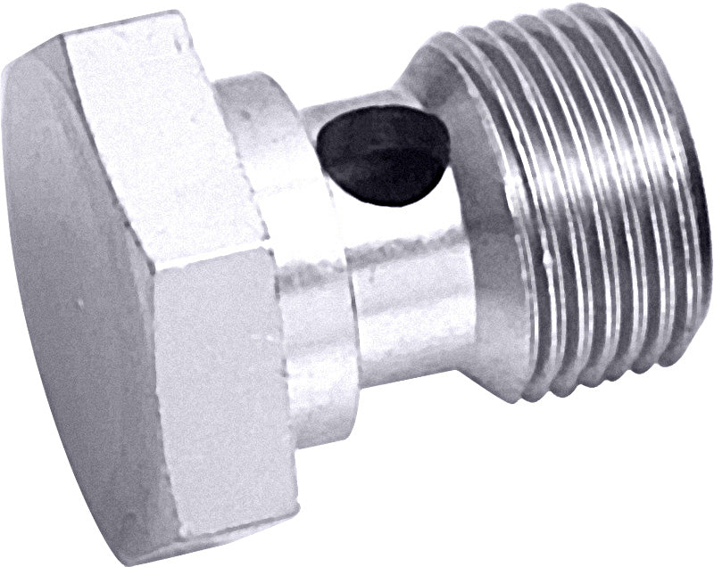 Alloy Banjo Bolt 3/8"-20   Silver Finish