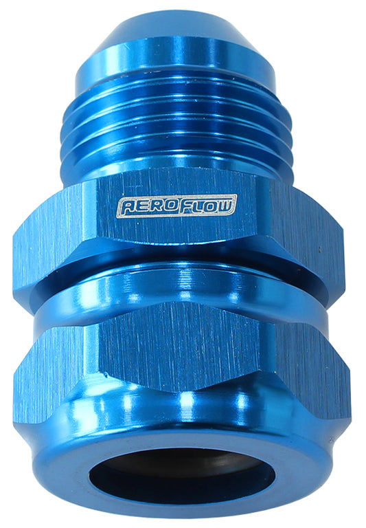 5/16" Barb to -8AN Adapter   Blue Finish