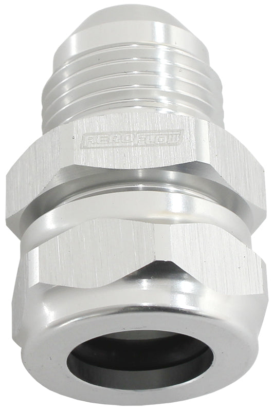 15mm Barb to -8AN Adapter   Silver Finish