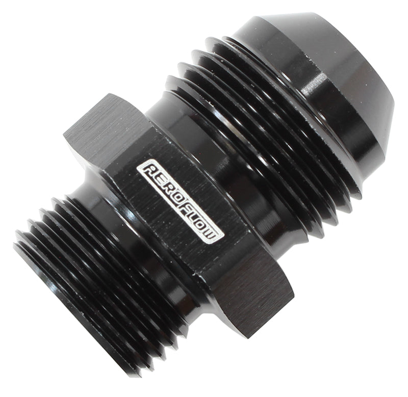3/8" BSPP to -10AN Adapter   Black Finish