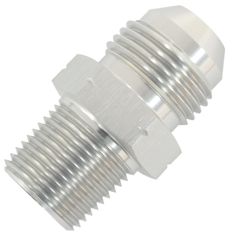 3/4" BSPT to -10AN Adapter   Silver Finish