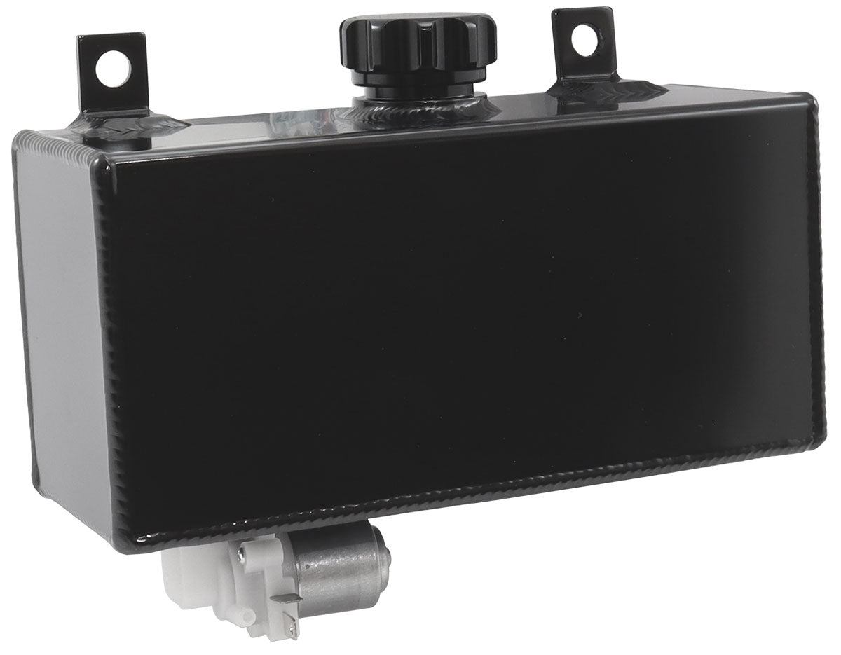 Fabricated Alloy Washer Tank with Motor    80mm L x 210mm W x 100mm H, Black finish